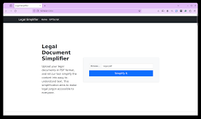 AI Legal Document Summarizer