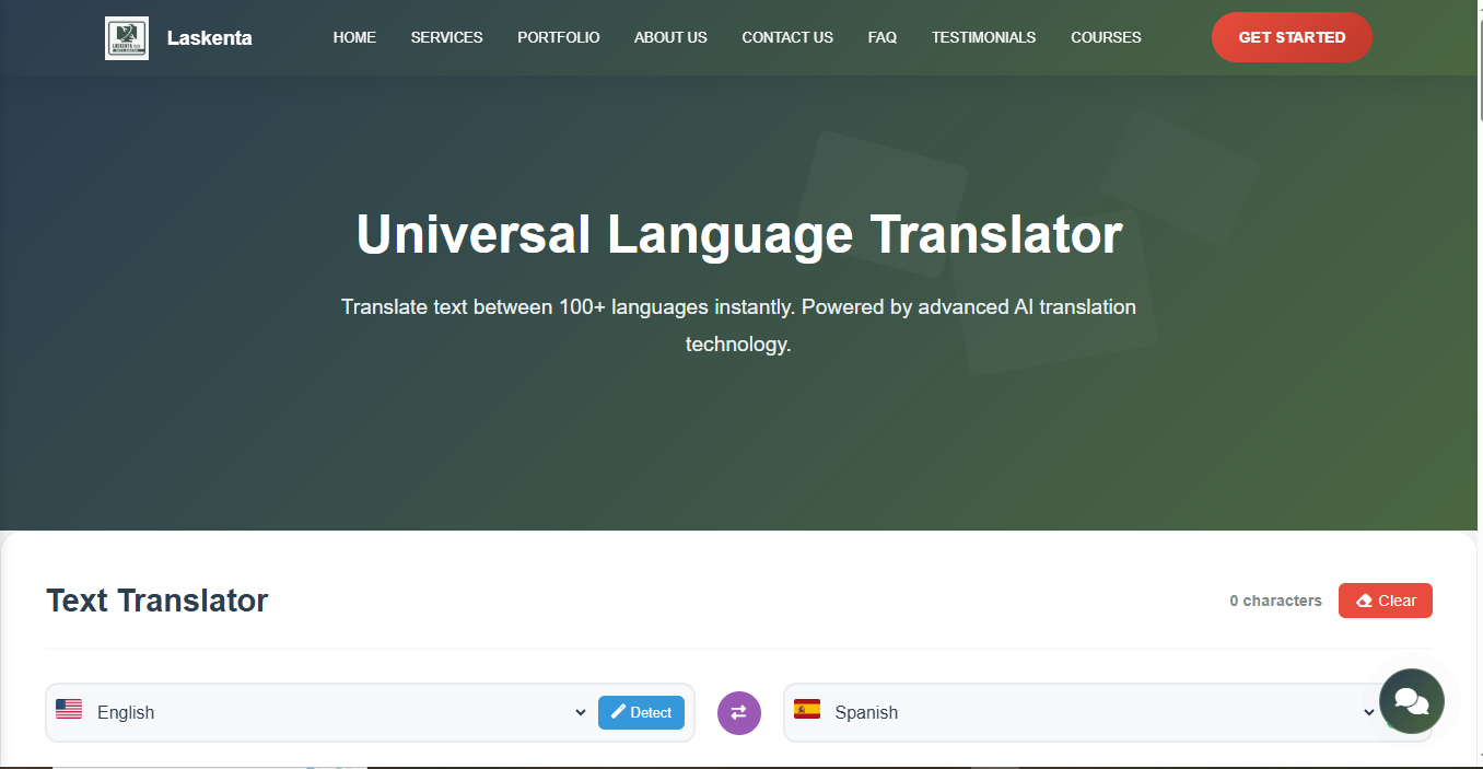 Universal Language Translator - Multi-language translation tool